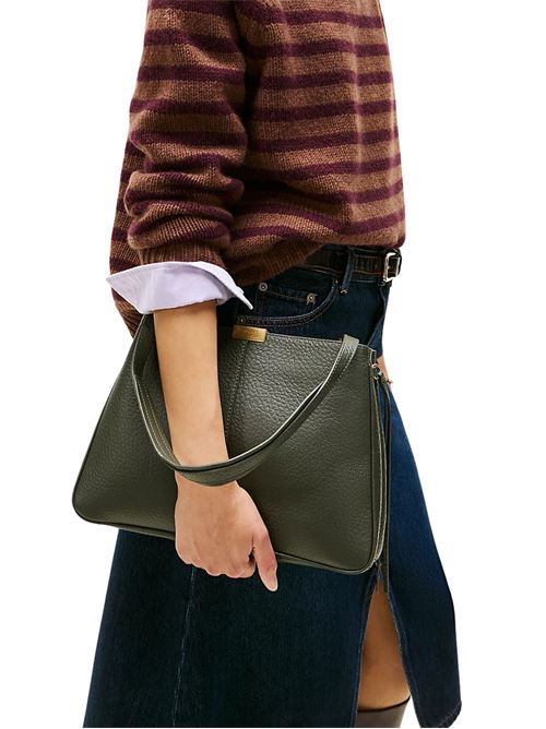 Borsa verde in pelle Tommy Hilfiger | AW0AW17661MT1
